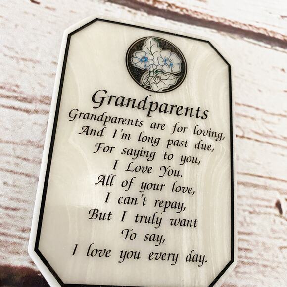 GRANDPARENTS Decorative Plaque Gift - Picture 3 of 4